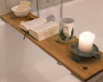 Eichenblatt® Original bath board made of solid oak