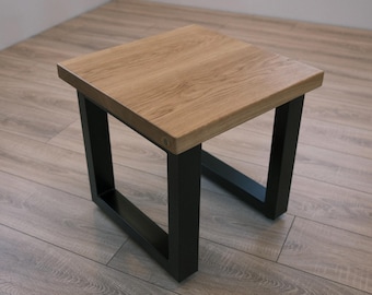 Eichenblatt® Signature stool / side table made of solid oak