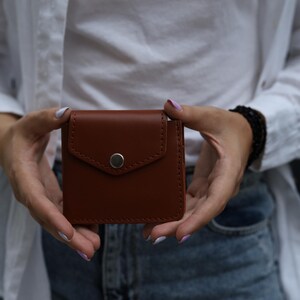 Cartera de cuero: billetera personalizada, billetera grabada, billetera para niños, billetera linda para mujeres, diseño único, regalo para él o ella