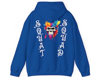 Laughing Monkey Unisex Hoodie for Fun Lovers, Casual Wear, Gift for Friends, gym