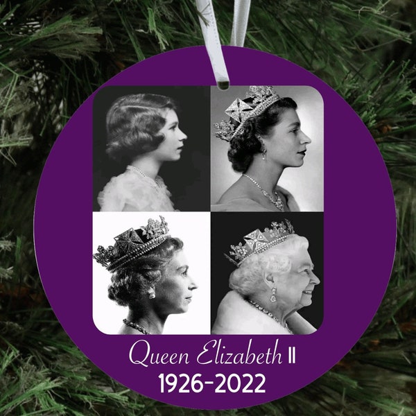 Queen Elizabeth Christmas Ornament Etsy