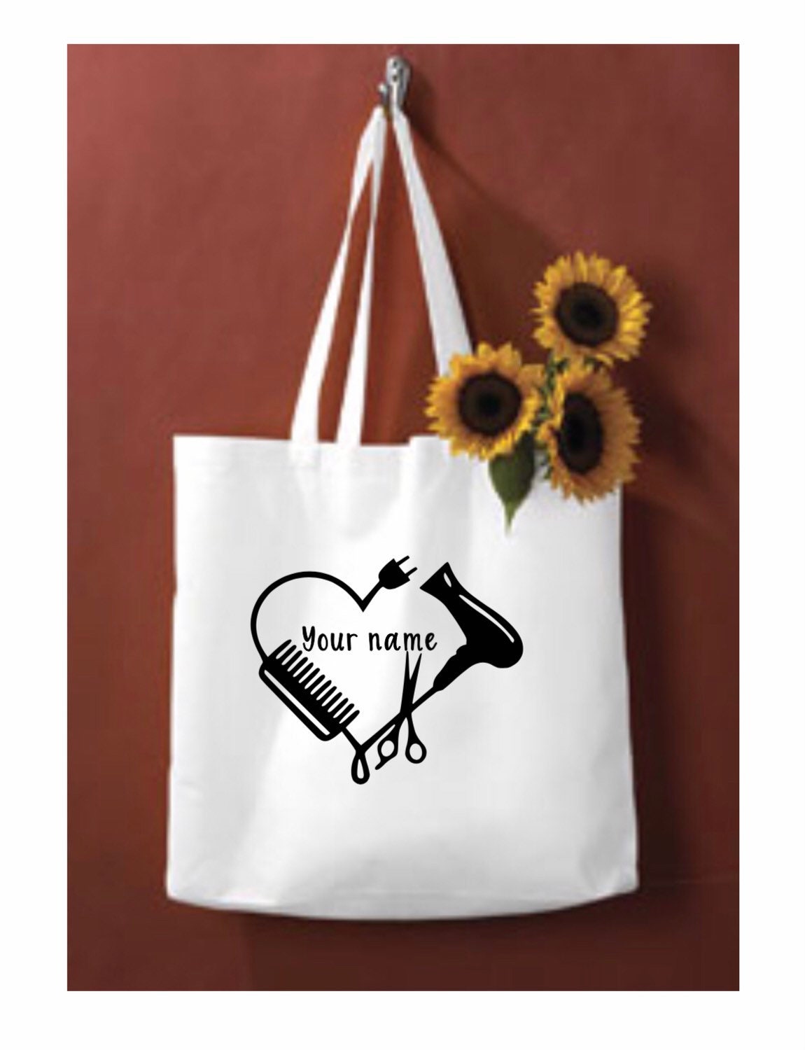 Personalized Hair Dresser Tote Hair Stylist Bag Hair Etsy