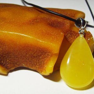 Authentic Amber Pendant Natural Baltic Amber Pendant, Genuine Amber Jewellery, Amber Jewellery Gift