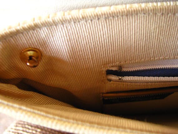 Vintage Leather Bag, Clutch - Dyed Snakeskin, Boh… - image 5
