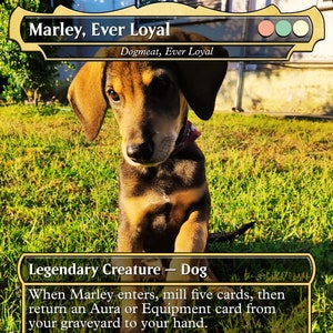 FOIL Personalized Custom Magic The Gathering Card Proxy