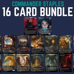 Pacote MTG Commander Staples FOIL