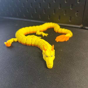 3D Printed Eastern Articulated Dragon