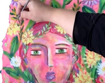 Wild Flower Essence: A Soul Painting Journey