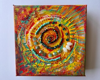 Collection Portal #38 - SPARKLE, 6 x 6 po.