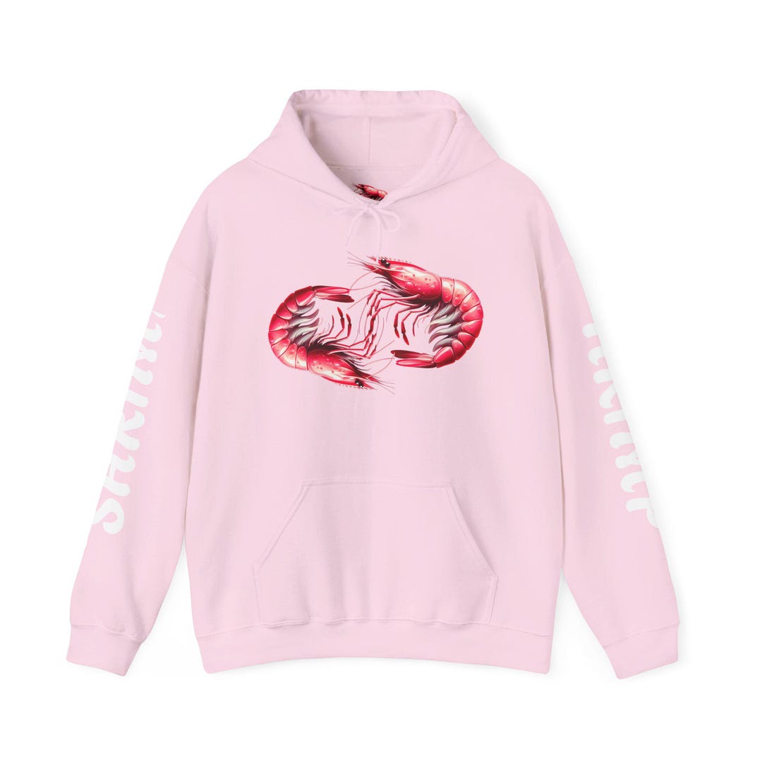 Shrimp Club Baby Sweatshirt — APRICOT