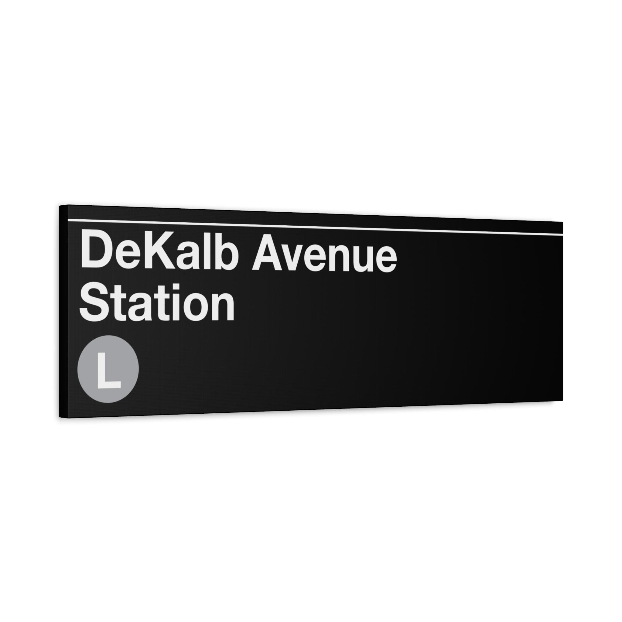Dekalb Avenue Station Subway Sign - 12