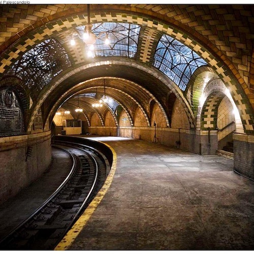 【NY EAST 180\" STREET】バス、地下鉄サインロール NY NYC SUBWAY ROLL SIGN EAST 180TH STREET BRONX WEST FARMS WHITE