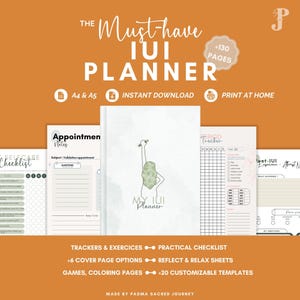 Printable IUI Diary, IUI PMA Planner, Fertility Treatment, Digital Diary for Women, Infertility Gift