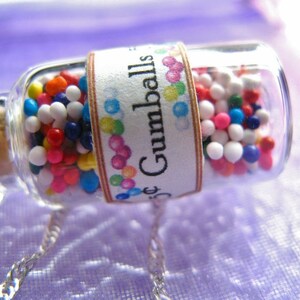 Choose Any 3 Jar Necklaces Set 3 Candy Jar Necklaces Your Choice Sale image 8