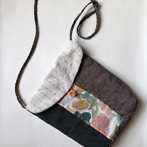 Sac Patchwork Fait Main Unique – Styles Wabi-sabi Japonais & Bohème (2 modèles disponibles),Sac éco-responsable