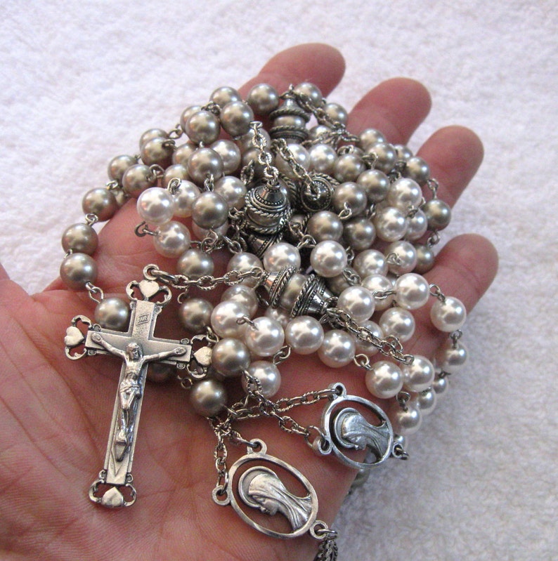 Wedding Rosary Lassos Catholic Wedding Lasso Rosary Etsy