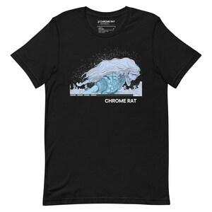 HUNTED Horror T-Shirt - Unisex Cotton Tee for Goth and Metal Dark Fashion Lovers