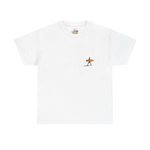 Unisex T-Shirt Surfer fängt Welle