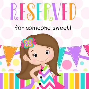 Reserved Applique- patches- birthday