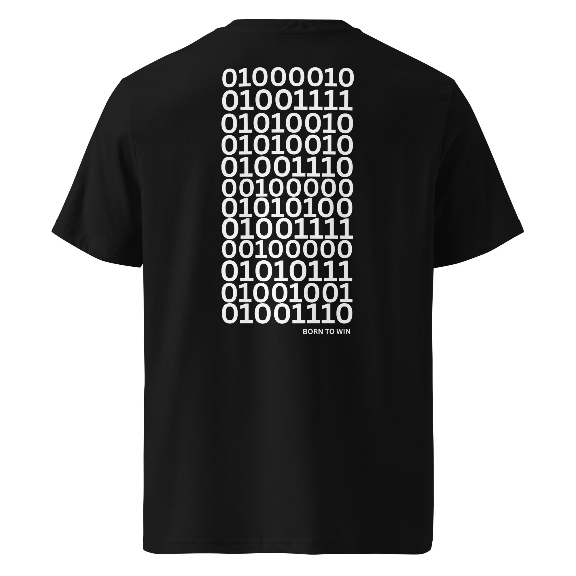 Born to Win T-shirt, Binary Code Shirt, Geeky Dad Gift