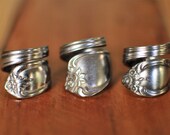 Spoon Ring, Personalized Ring, Victorian Spoon Ring, Stainless Spoon Rings, Durable Rings, Gifts for Her, Gifts for Mom, Group Gifts
