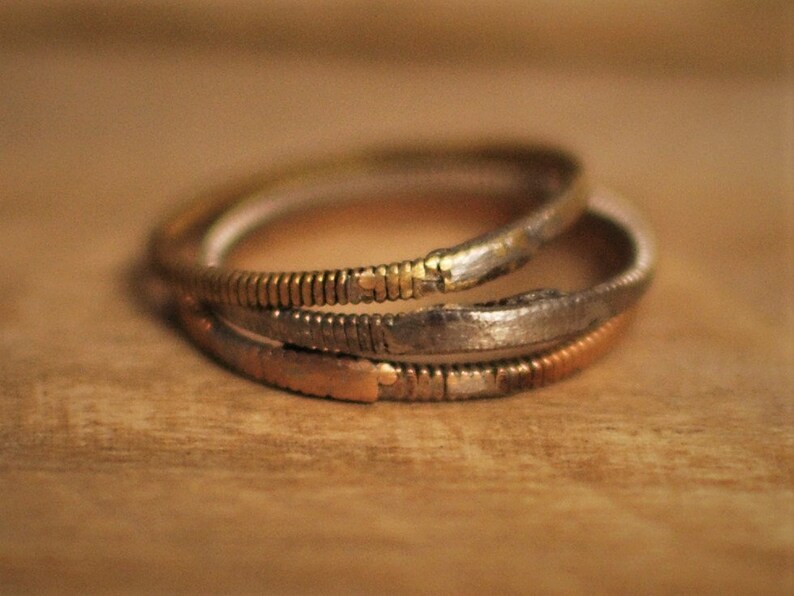 Guitar String Ring Stacker Ring Midi Ring Knuckle Ring | Etsy