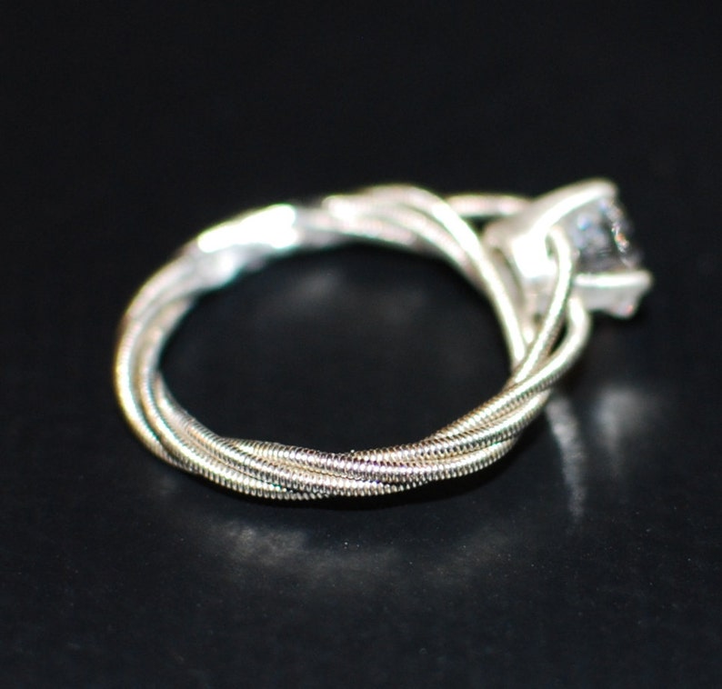 Guitar String Purity Ring Engagement Ring Purity Ring Etsy