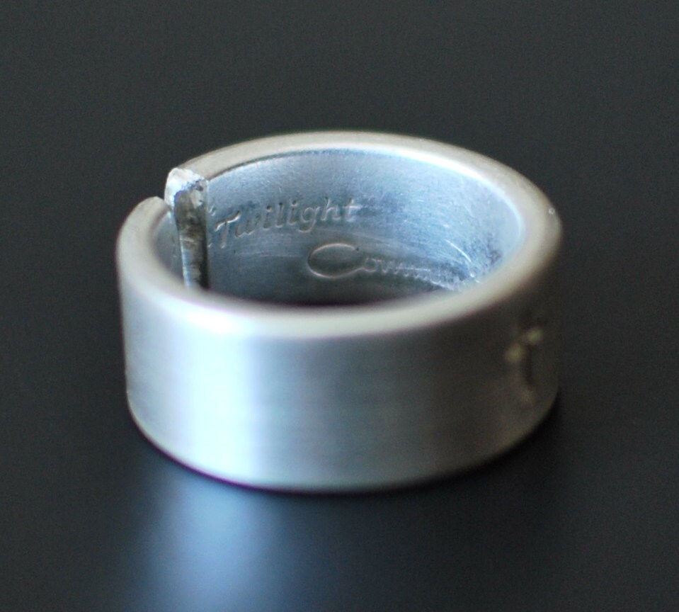 Wedding Band Silver Wedding Band Spoon Ring Silver Spoon Etsy