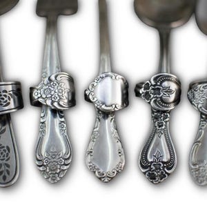 Personalized Spoon Ring, Statement Ring, Personalized Jewelry, Victorian Spoon Ring, Gifts for Her, Gift for Women, Boho Ring, Spoonring