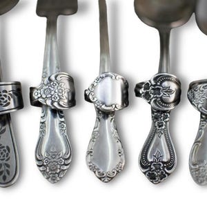 Personalized Spoon Ring, Statement Ring, Personalized Jewelry, Victorian Spoon Ring, Gifts for Her, Gift for Women, Boho Ring, Spoonring