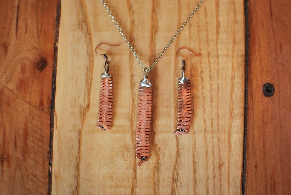 Jewelry Set Piano String Jewelry Hammered Piano String Etsy