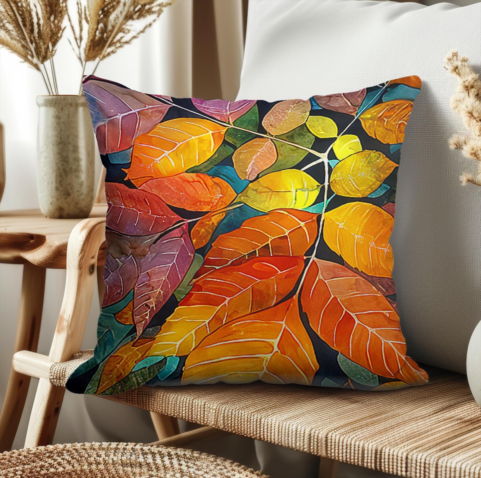 Set Di 4 Federe Per Cuscini Decorativi 45x45 Cm In Lino E Cotone - Cuscini Per Divano E Letto, Colore Blu Navy, Con Cerniera Nascosta