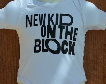 New Kid on The Block baby bodysuit