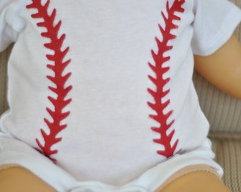 Baseball Onesie bodysuit