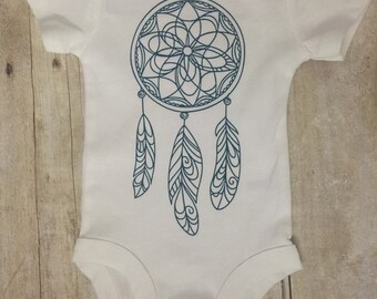 Dreamcatcher baby bodysuit