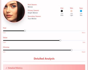 Professional Seasonal Color Analysis