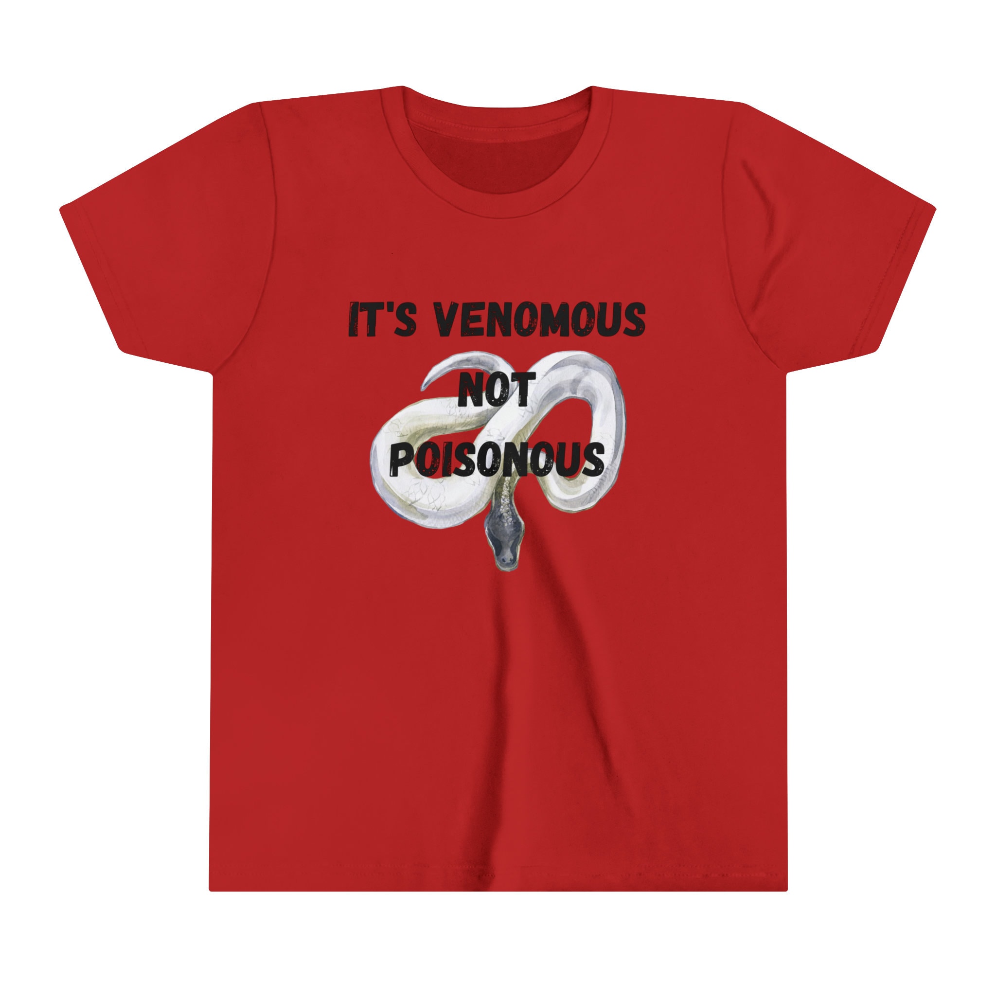 【IFYOUWANT】Venomous TEE It's Venomous Not Poisonous Youth Short Sleeve Tee | Short
