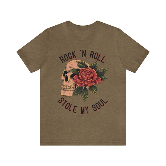 Rock 'n Roll Unisex Jersey Short Sleeve Tee | T-shirt | Shirt