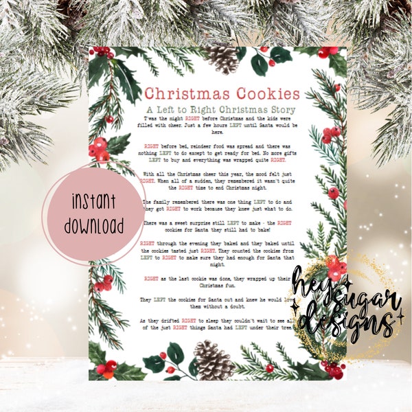 Christmas Cookie Game - Etsy