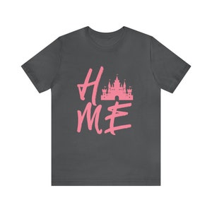 Home Castle Unisex Koszulka z krótkim rękawem | Koszulka | T-shirt | Zamek księżniczki | Magiczny