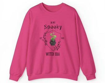 Moletom Halloween In My Spooky Era - Fantasma Estampado Para Dias Aconchegantes