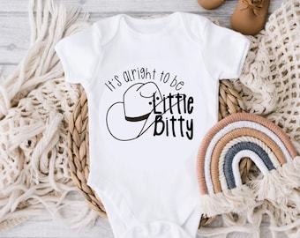 It&#39;s Alright to Be Little Bitty One Color Single Color Country Song Music Black PNG for Sublimation Screenprint