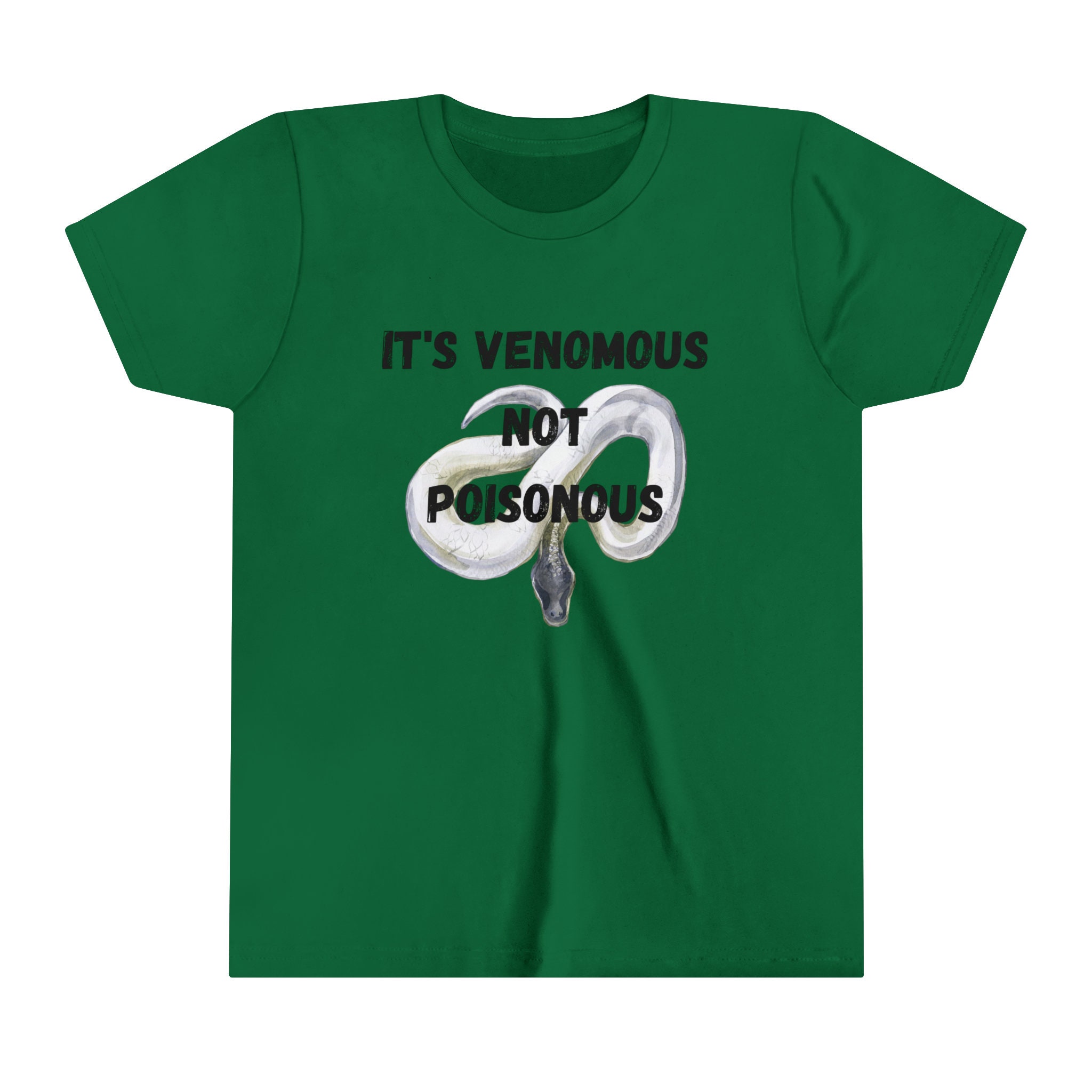 【IFYOUWANT】Venomous TEE It's Venomous Not Poisonous Youth Short Sleeve Tee | Short