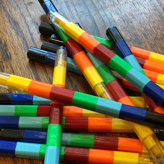 You Color My World DIY ish Personalized Party Favors for Stackable Crayons  'pretty Personal by Jenna' 