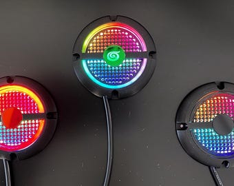 AtGames Legends Pinball RGB Speaker Grills | Micro HD Compatible | Easy Install | Music Sync