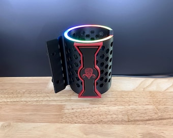 AtGames Legends Pinball RGB Cup Holder | 4K & HD Compatible | Easy Install | Custom 3D Printed