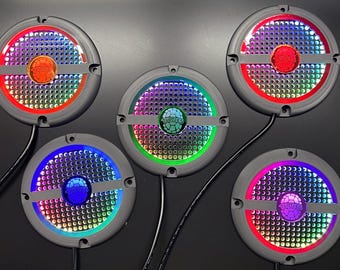 AtGames Legends Pinball TMNT RGB Speaker Grills | CE-HDP_HD Compatible | Easy Install | Music Sync