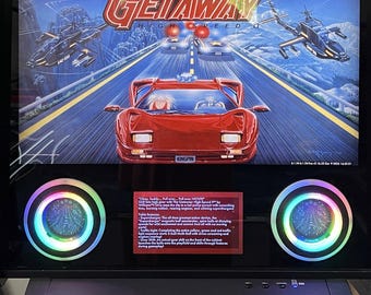 AtGames Legends Pinball Modular RGB Speaker Grills | 4K Compatible | Easy Install | Music Sync