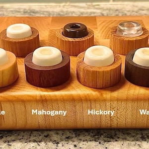 Handcrafted Hardwood Cutting Board Feet: Exotic Wood Options