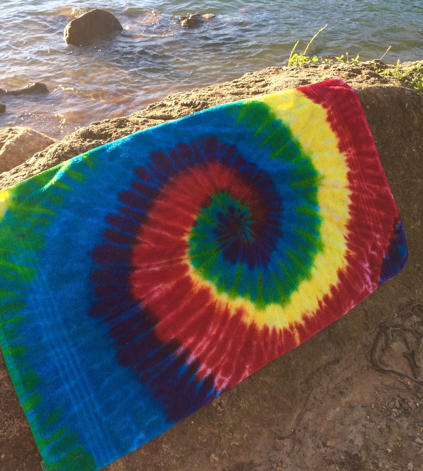 Tie dye Beach/Bath/Pool Towel Etsy